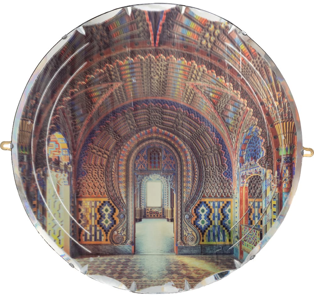 Pf Gina Soden Peacock Castle on Mirror.jpg