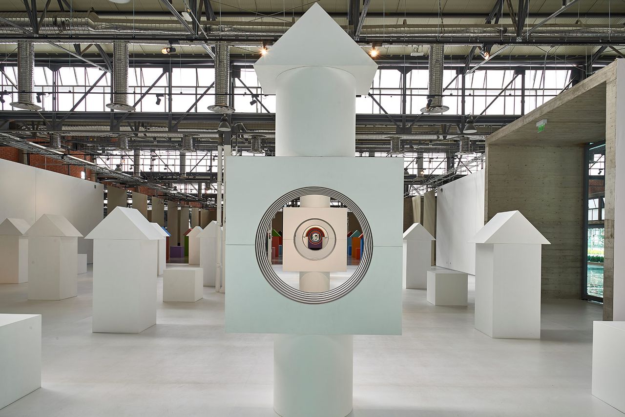 Daniel Buren Comme Un Jeu D Enfant Like Child S Play 1.jpg