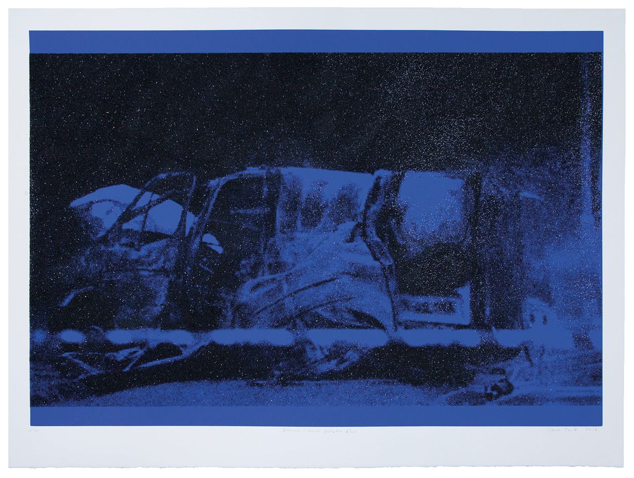 Diamond Transit Disaster Blue 2018  Gavin Turk Courtesy Ivorypress.jpg