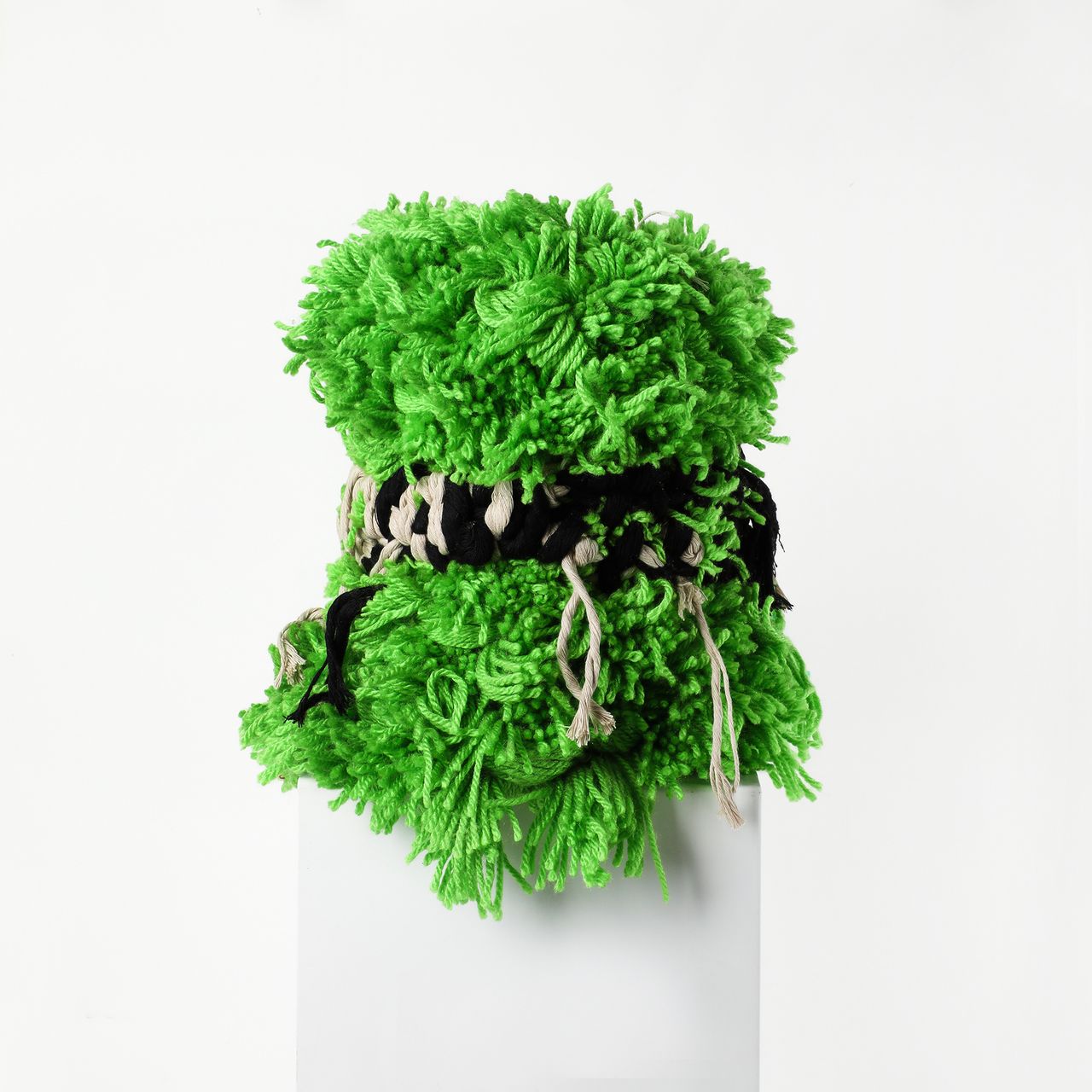 Trobat Mariadela Araujo Furry Vase Electric Green.jpg.jpg