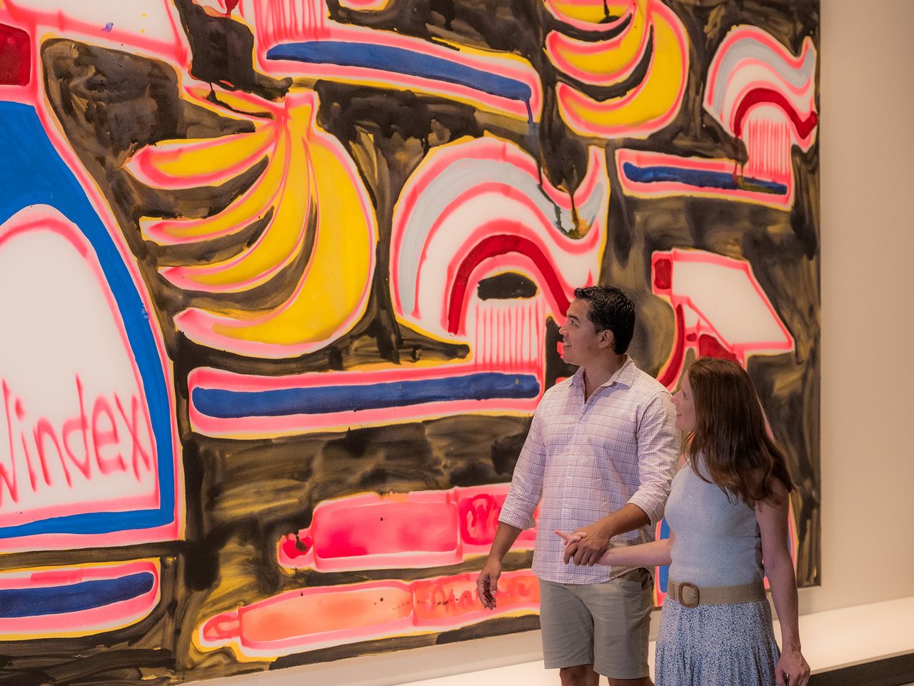 Hota POP Masters Exhibition Image Katherine Bernhardt Giant Office Jungle Artwork .jpg
