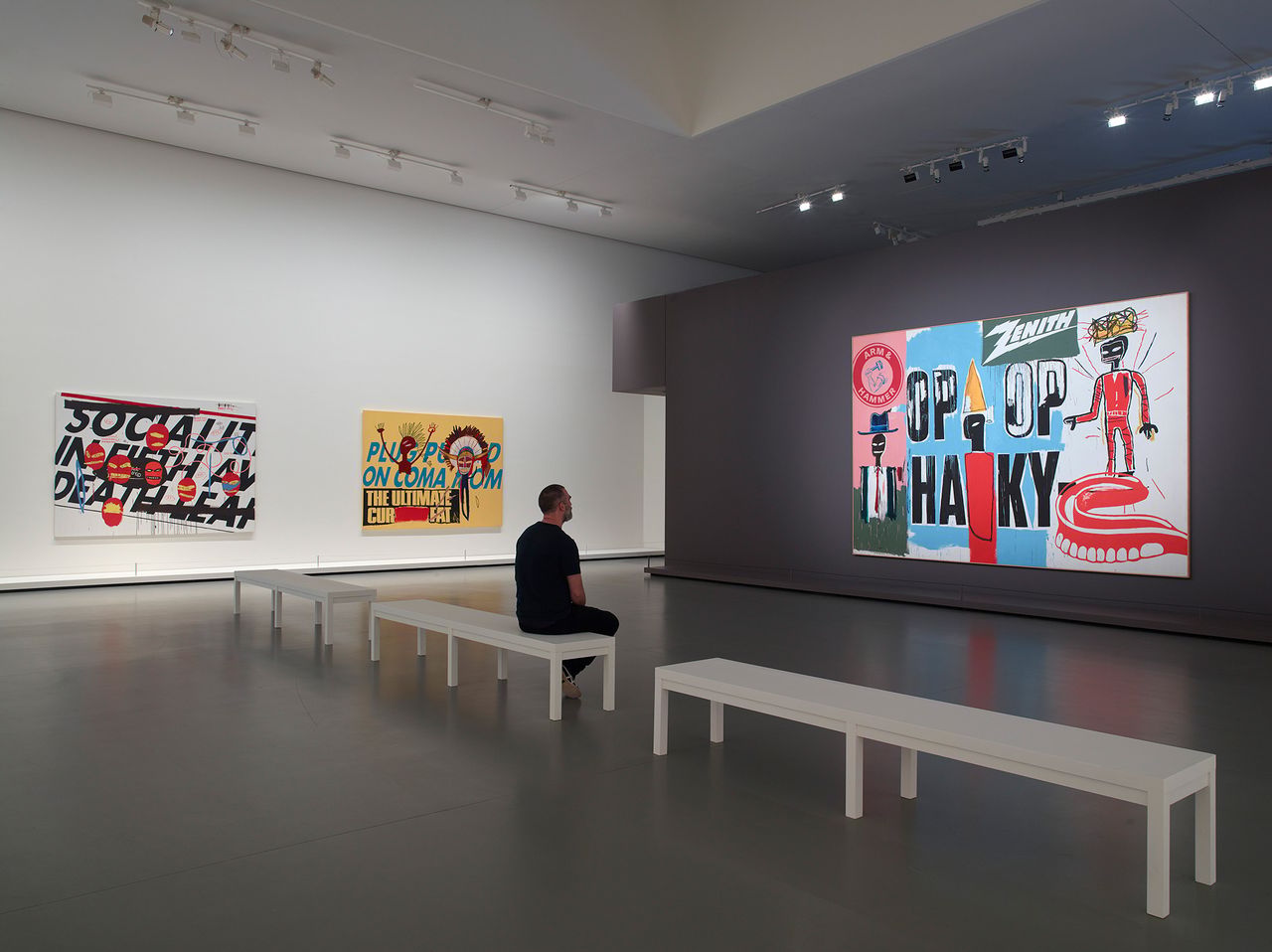 Vue Dinstallation De Lexposition Basquiat  Warhol 2.jpg