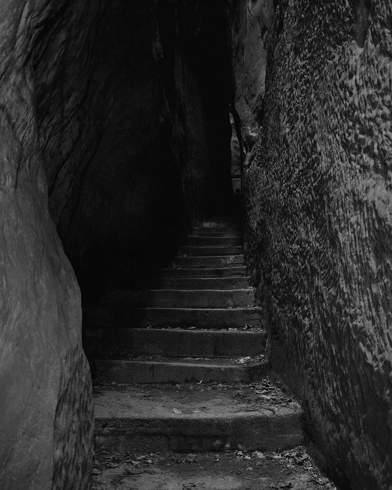 Tereza Zelenkova 02 Snake That Disappeared 02 Stairs Cesky Raj.jpg