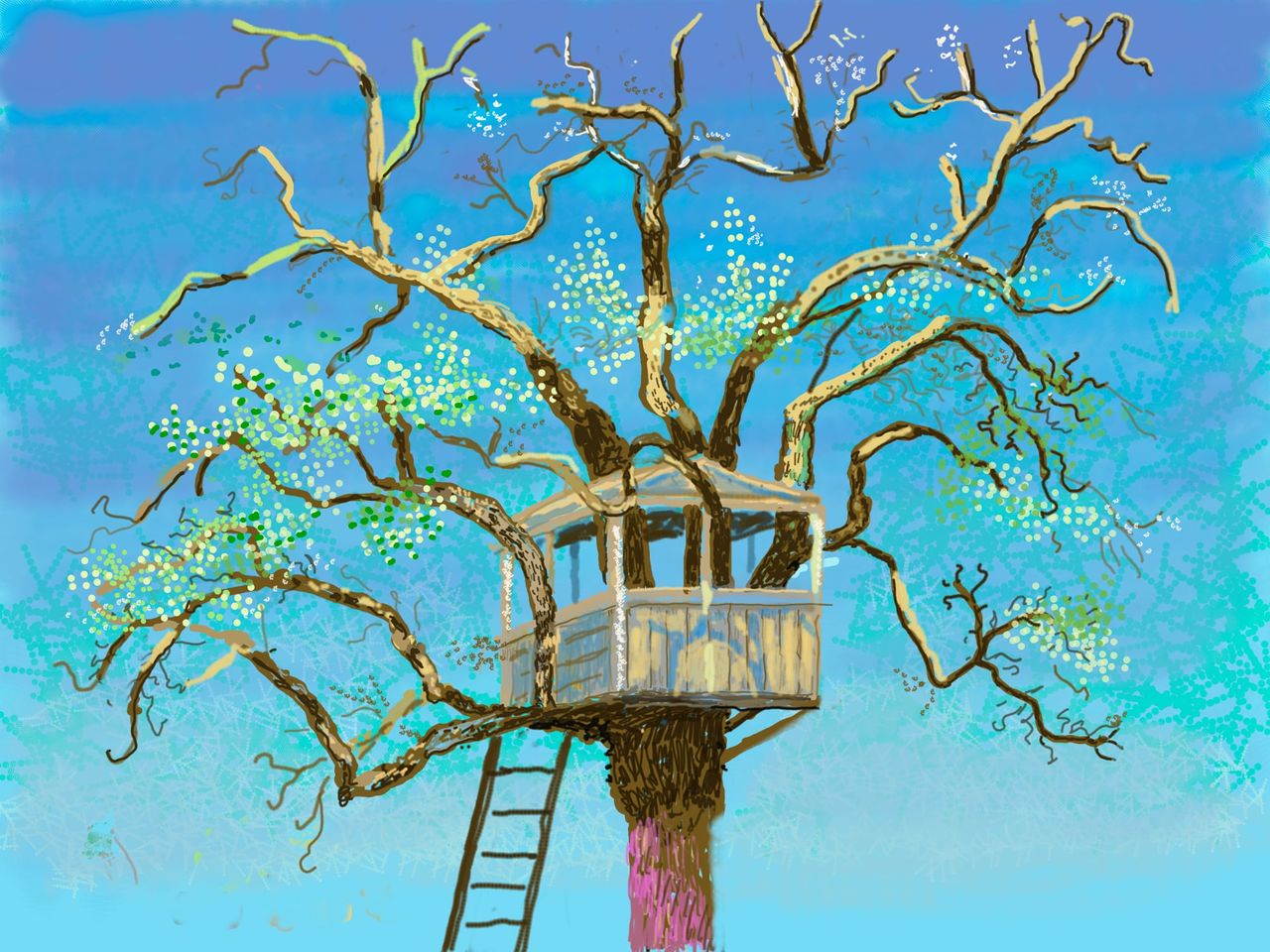The Arrival of Spring David Hockney Metalmagazine 4.jpg