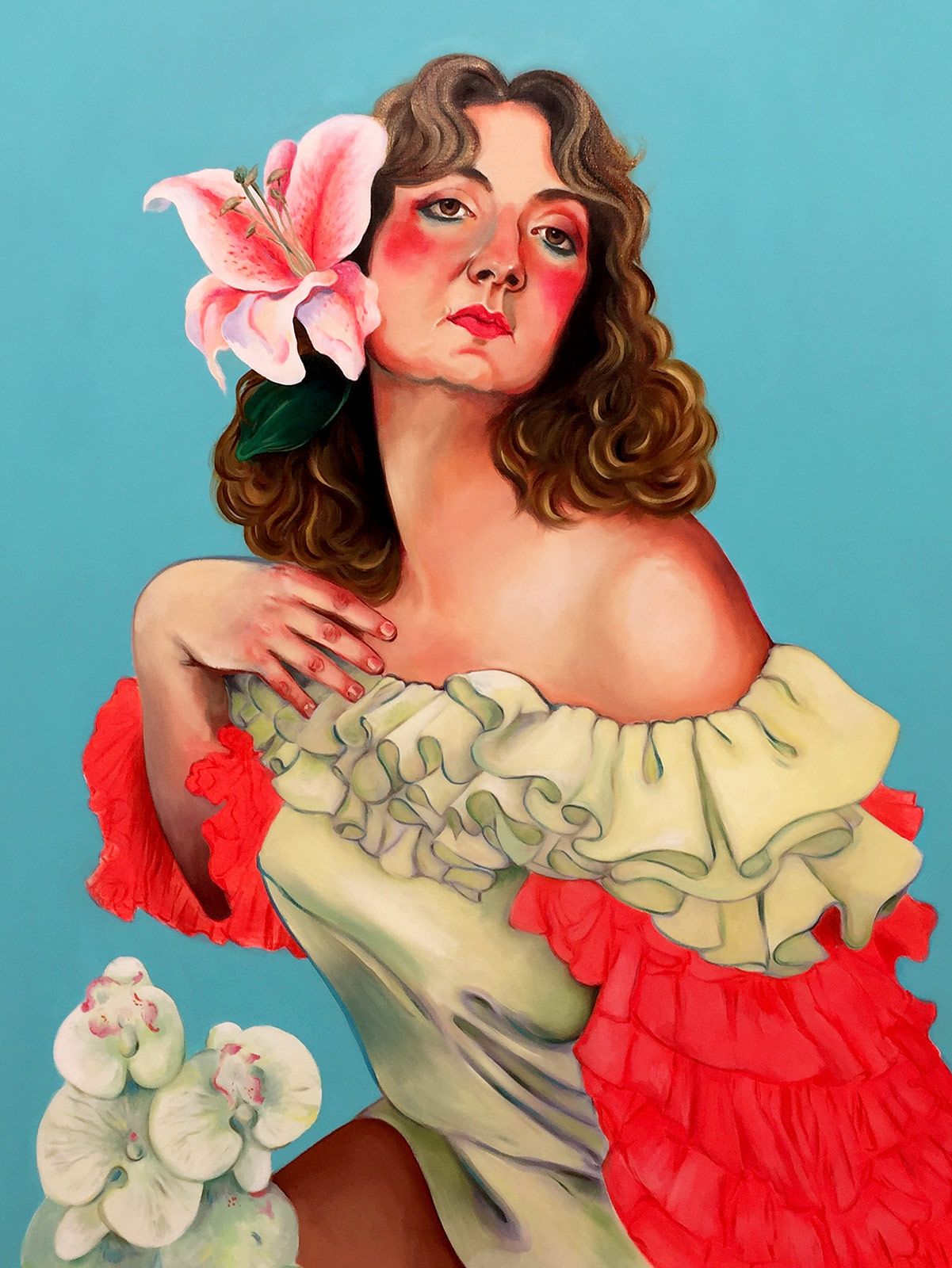 Mai Blanco   Mujer Flor   Melisa.jpg