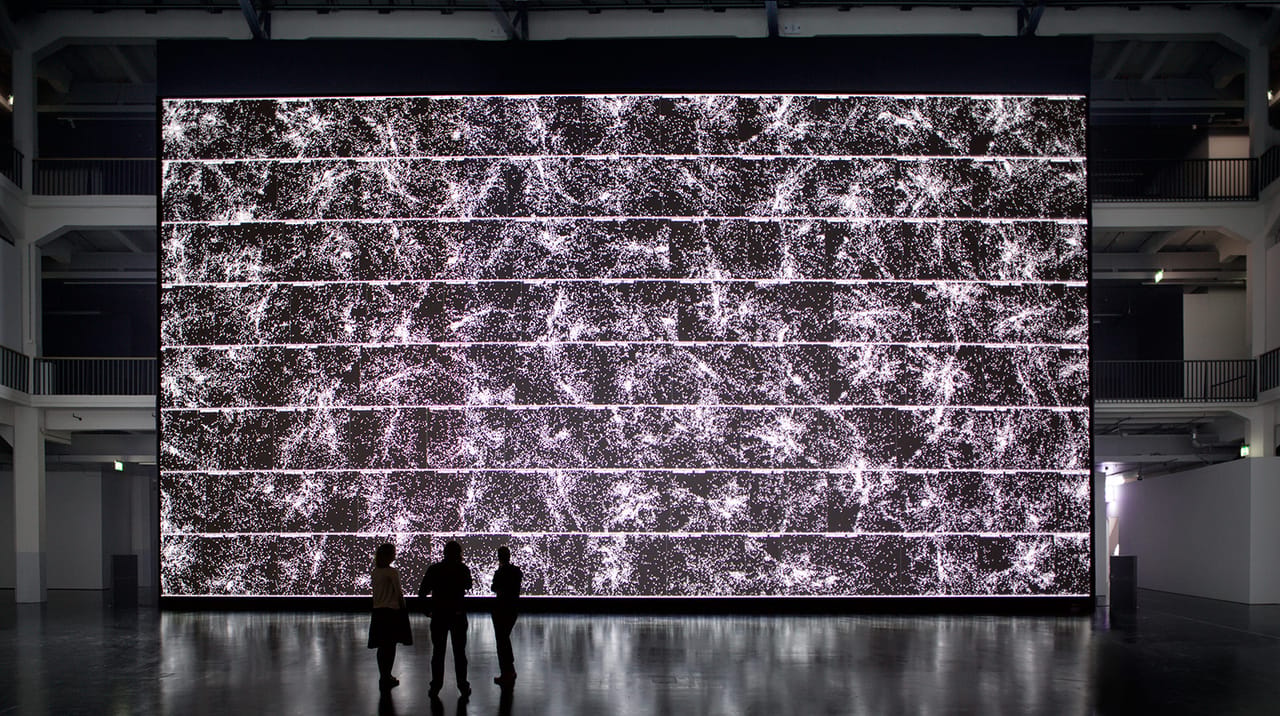 Ryoji Ikeda  the Planck Universe (macro)  2015  Photo by Martin Wagenhan .jpg