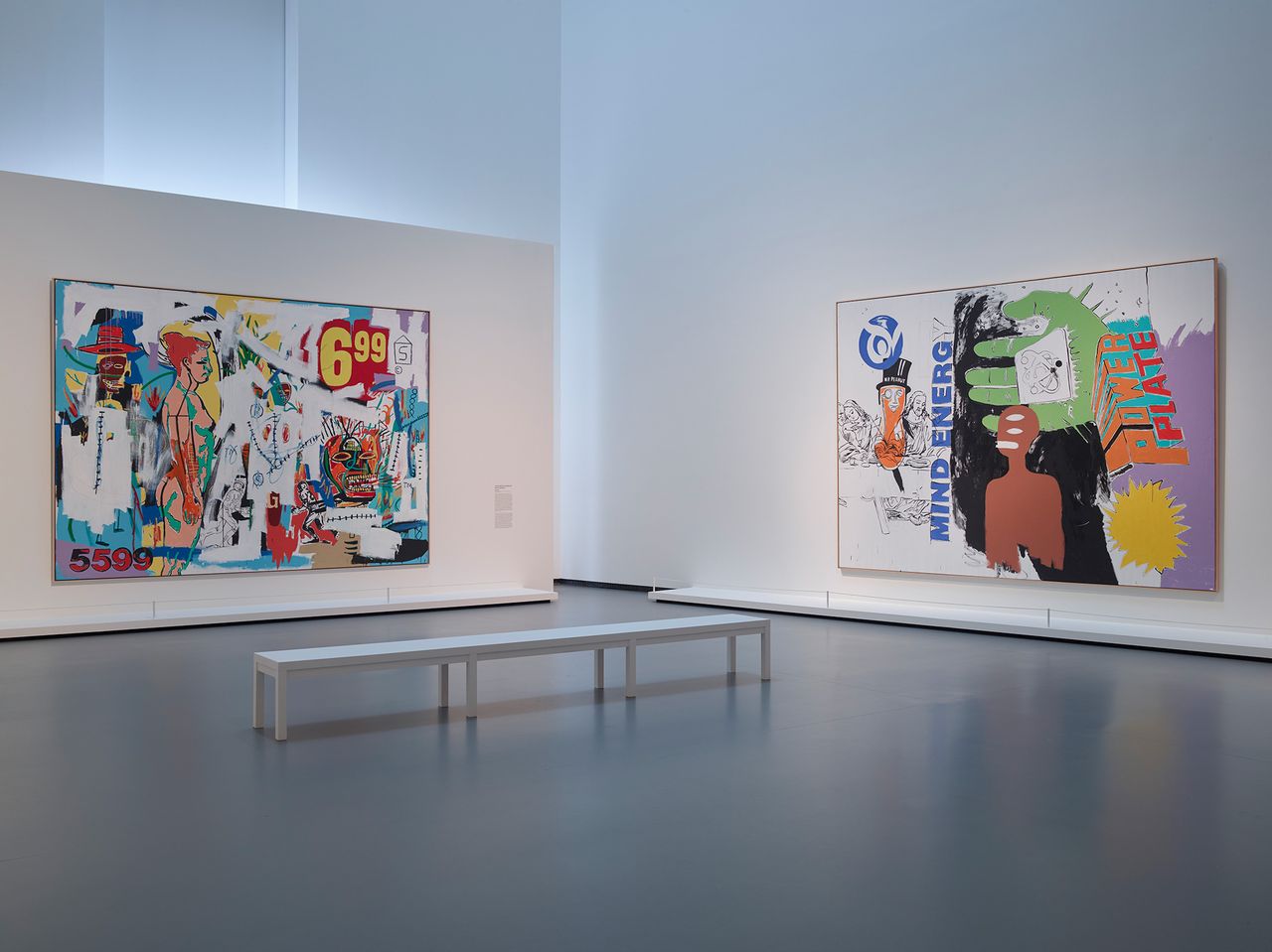 Vue Dinstallation De Lexposition Basquiat  Warhol 6.jpg