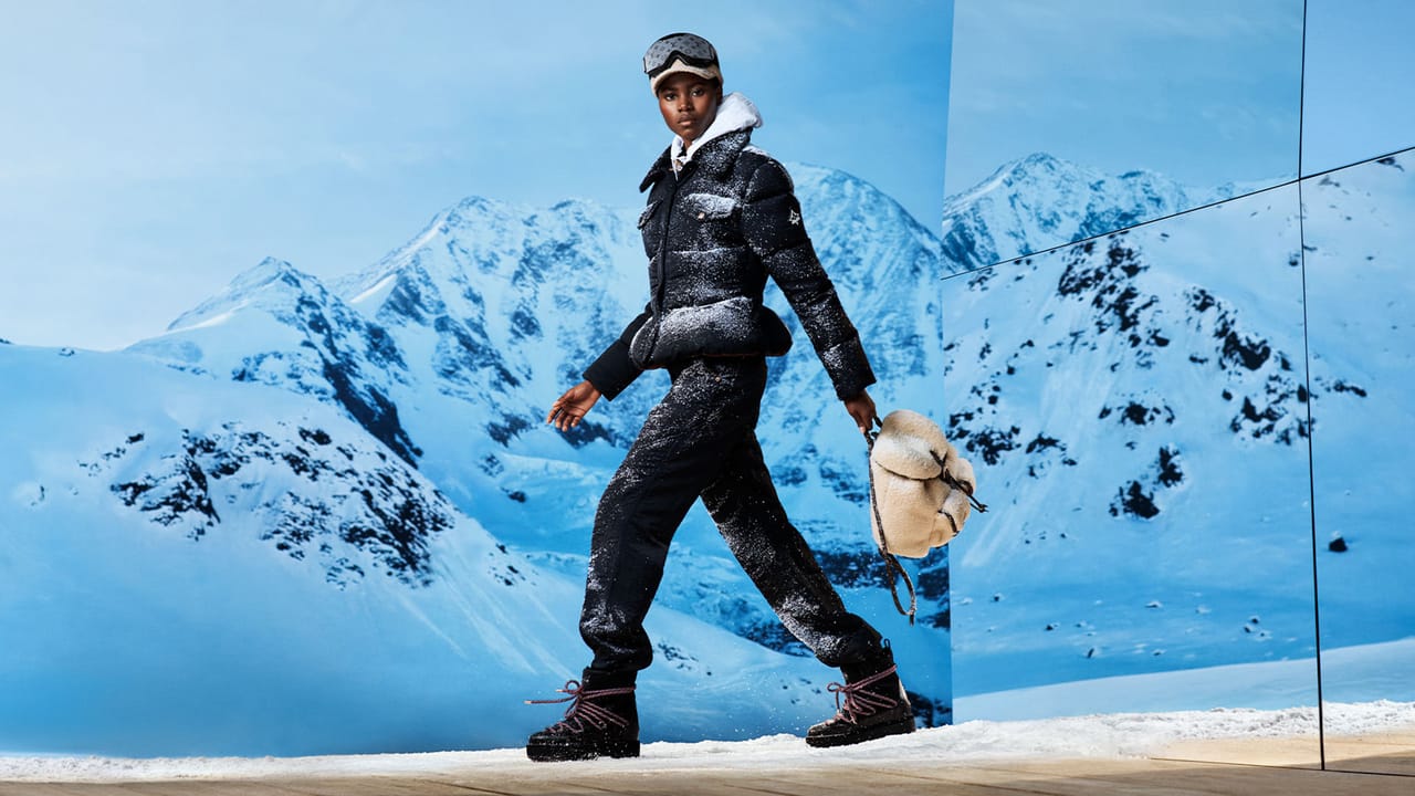Lv Snow Mask Nylon Peplum Puffer Jacket Nylon Flared Ski Pants Shearling Backpack.jpg