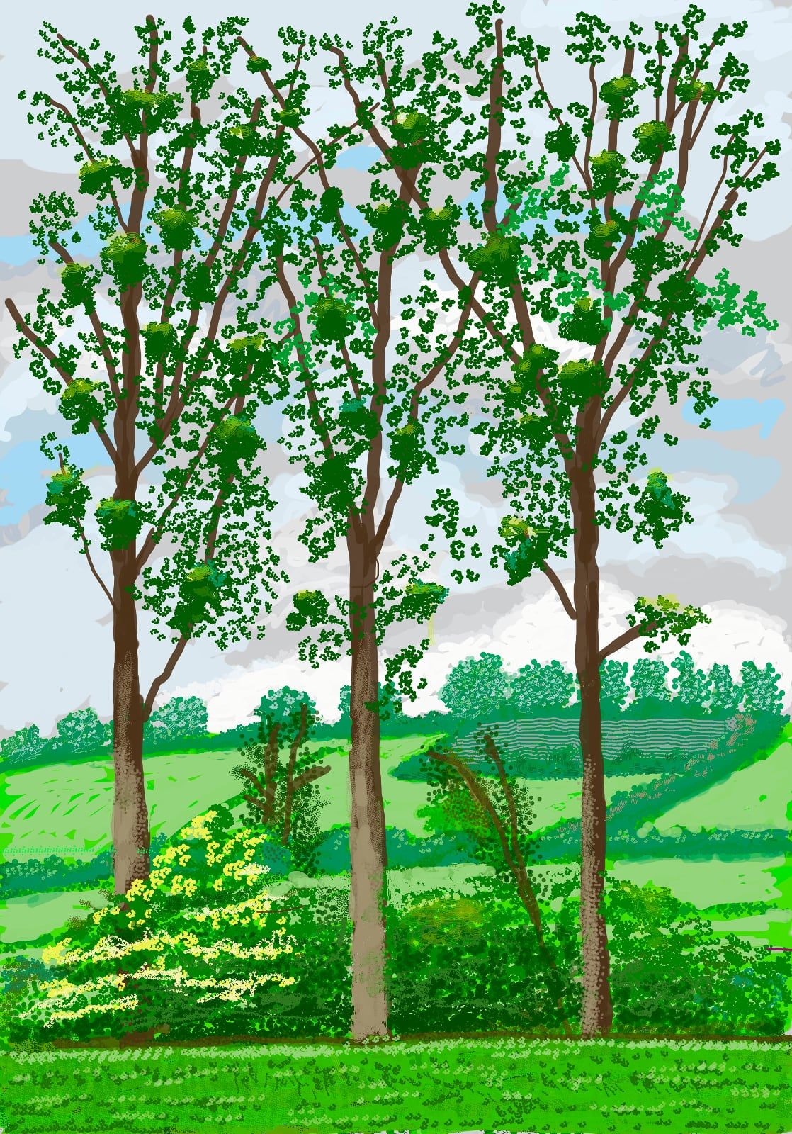The Arrival of Spring David Hockney Metalmagazine 2.jpg