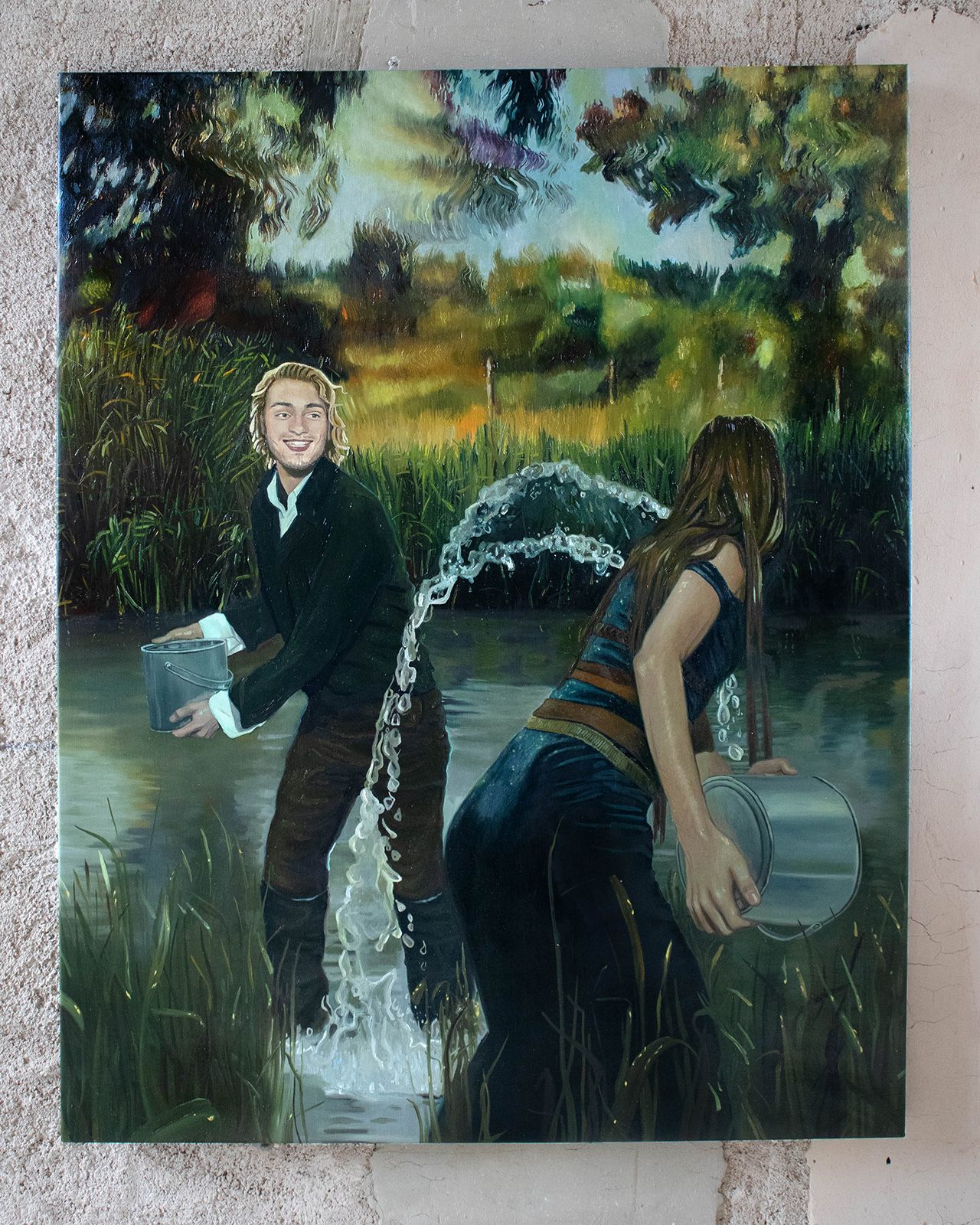 WM_GA_Annual-Leave-is-Slippery_Loire-Valley2024_Old-Master-Performance-Artists-Throwing-Buckets-of-Water_Paint-at-One-Another.jpg