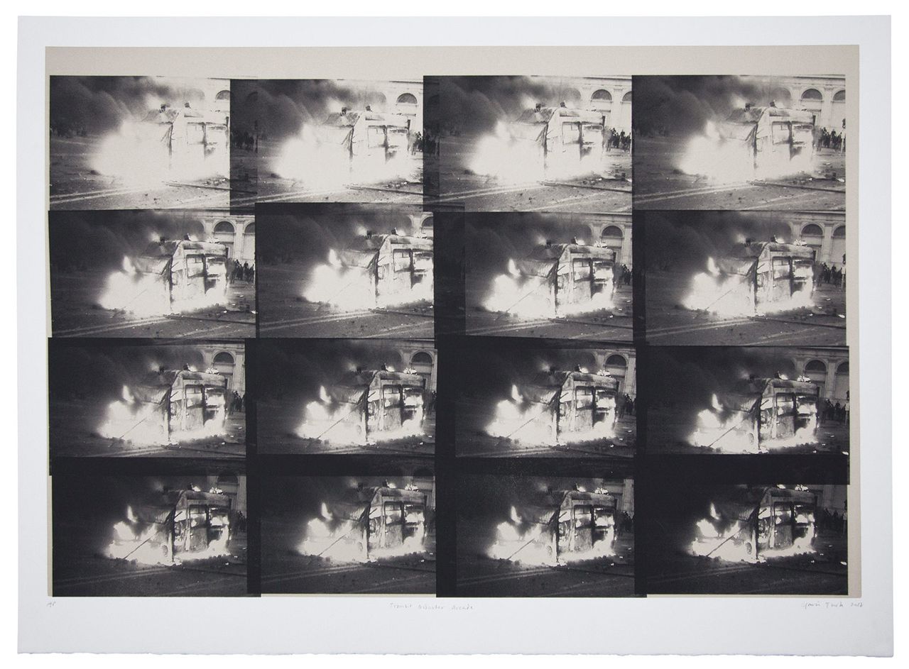 Transit Disaster Arcade 2018 Diamond Transit Disaster Blue 2018  Gavin Turk Courtesy Ivorypress.jpg