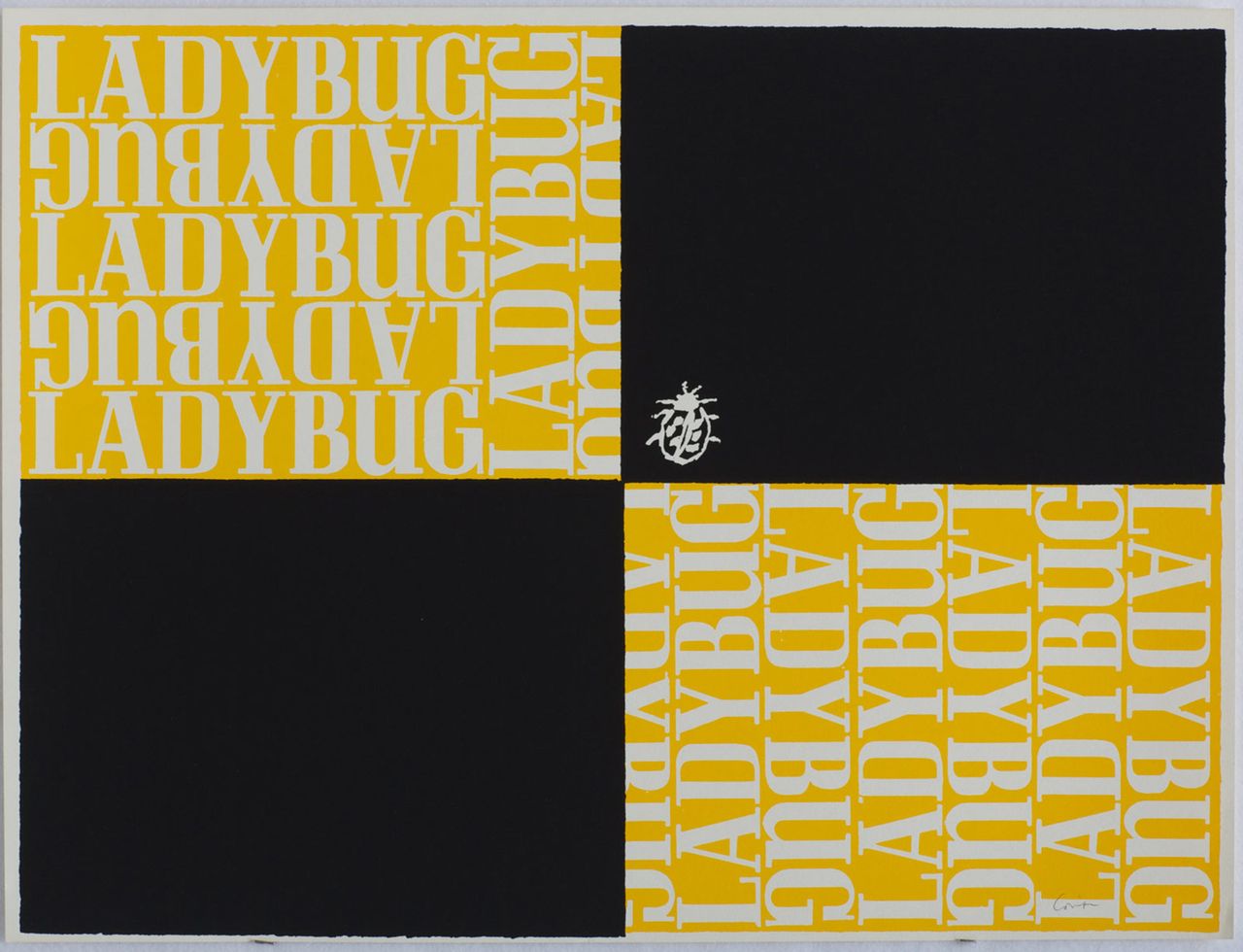 L Is for Ladybug Corita Kent 1968.jpg