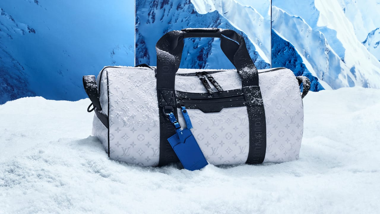 Keepall 55 in White Monogram Storm Canvas.jpg