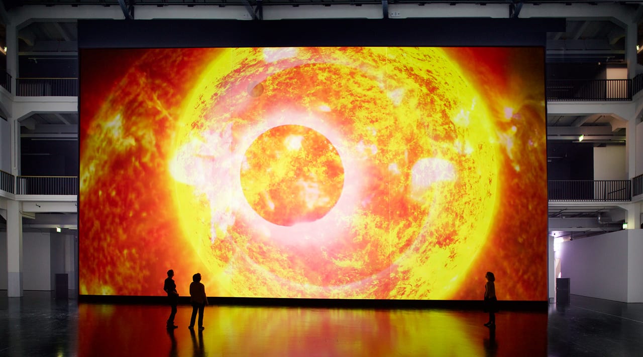 Ryoji Ikeda  the Planck Universe  Macro   2015 Image Martin Wagenhan Courtesy of Zkm  Karlsruhe.jpg
