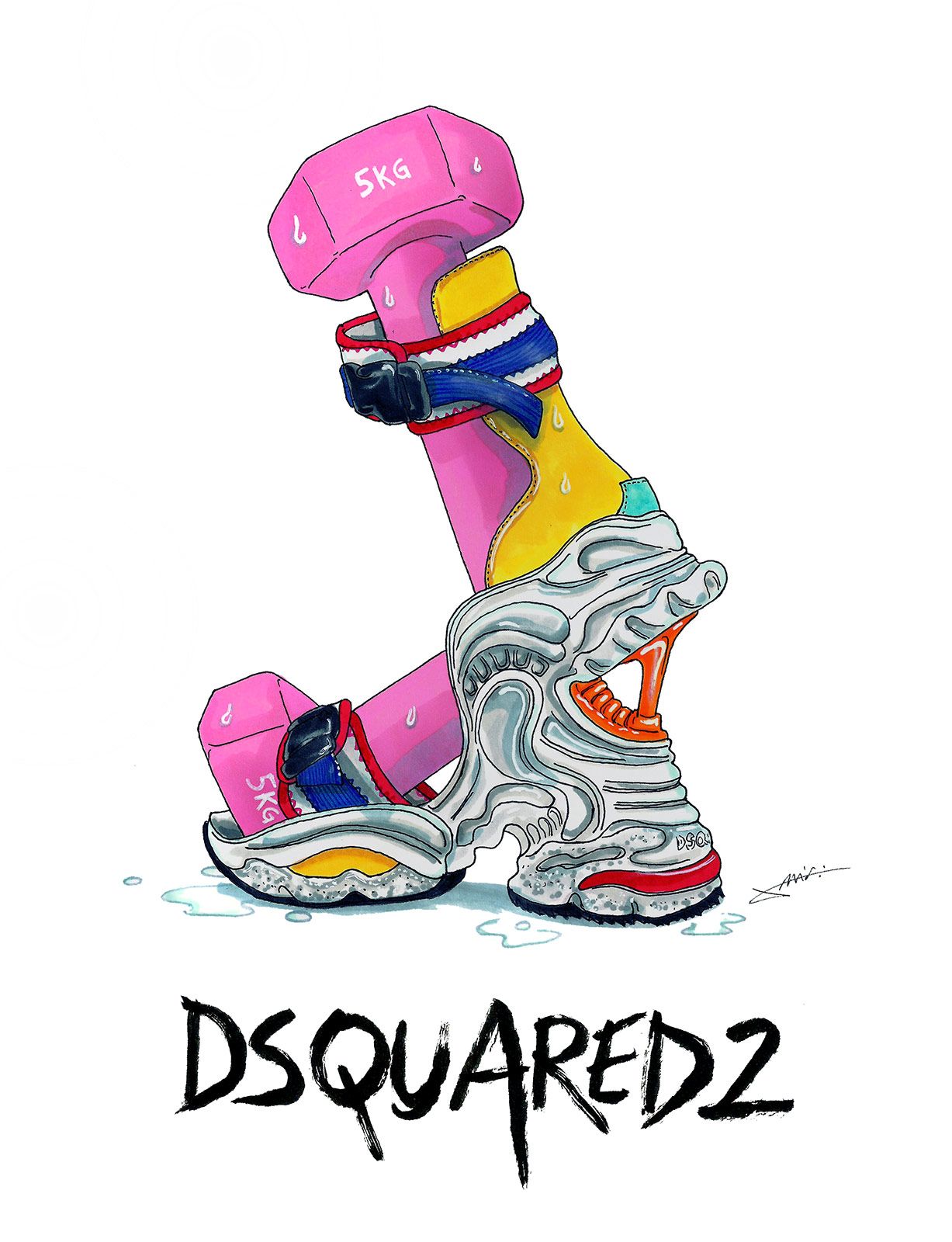 Achraf Amiri   Dsquare D2 Makes You Swaet.jpg