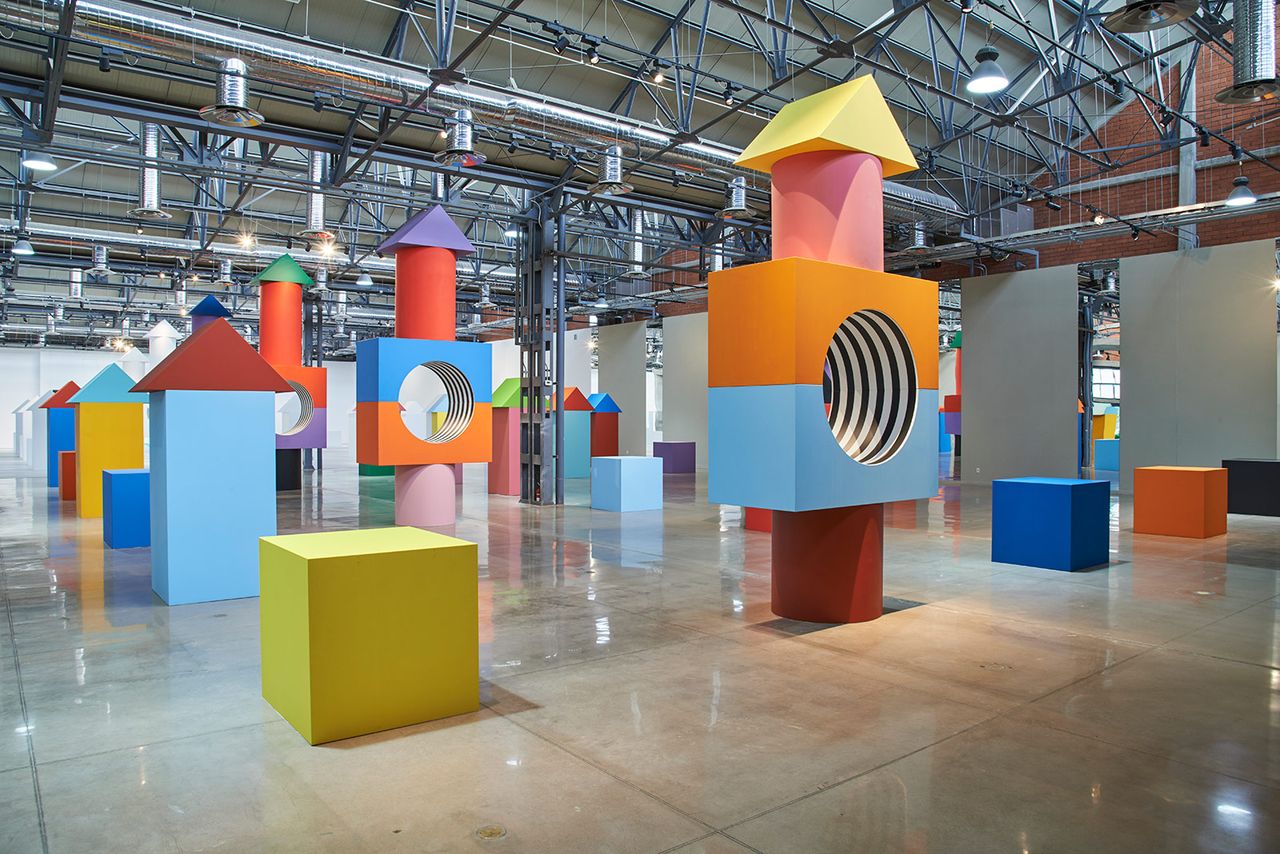 Daniel Buren Comme Un Jeu D Enfant Like Child S Play 2.jpg