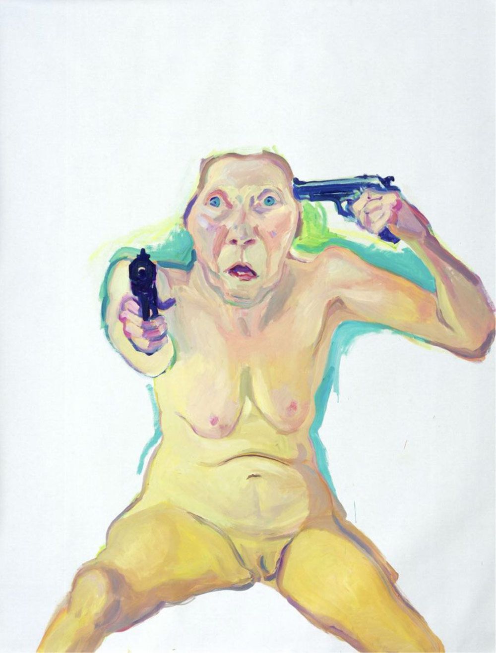 Maria Lassnig Du Oder Ich 2005 Particuliere Collectie Courtesy Hauser Wirth Collection Services.jpg