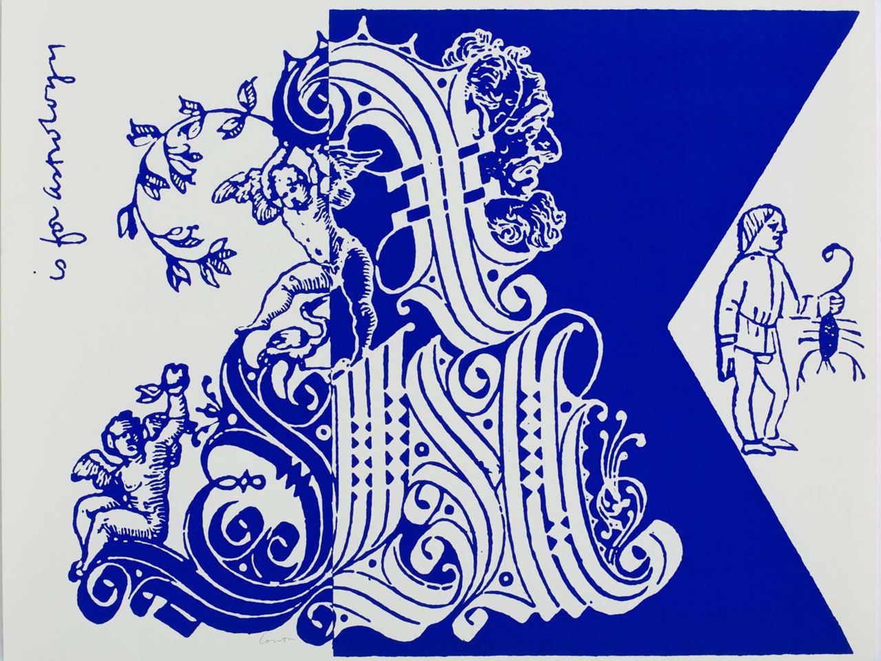 A Is for Astrology Corita Kent 1968.jpg