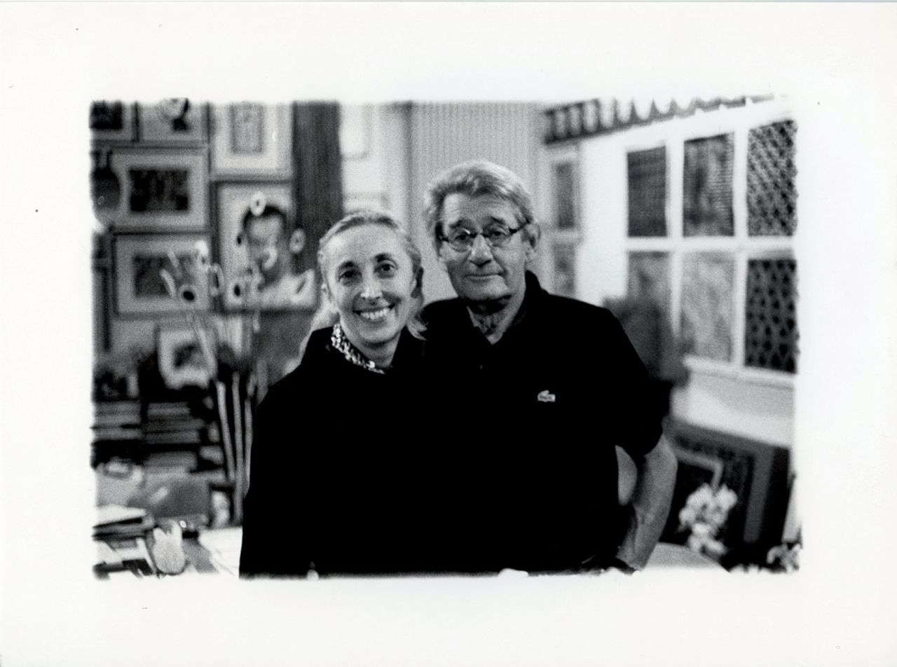 8 Carla Sozzani and Helmut Newton in Her Studio Milano 1999 Copyright Lorenzo Camocardi Courtesy Fondazione Sozzani.jpg