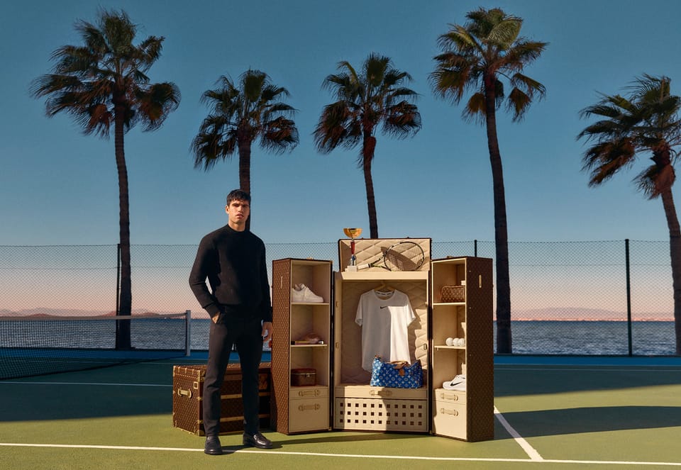 Louis Vuitton and Carlos Alcaraz