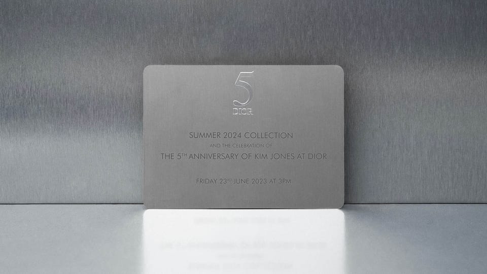 Dior Men Summer 2024