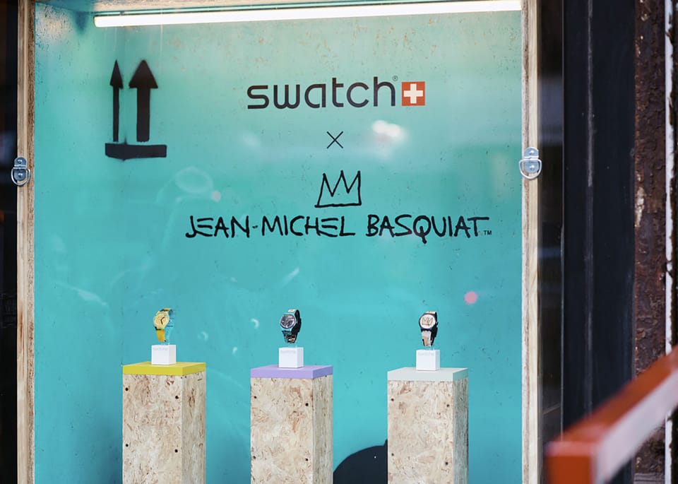 Swatch x Jean-Michel Basquiat