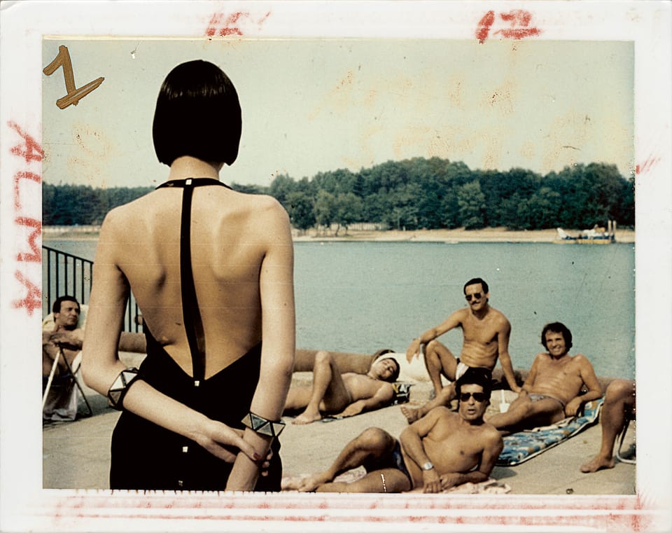 Polaroids at the Helmut Newton Foundation