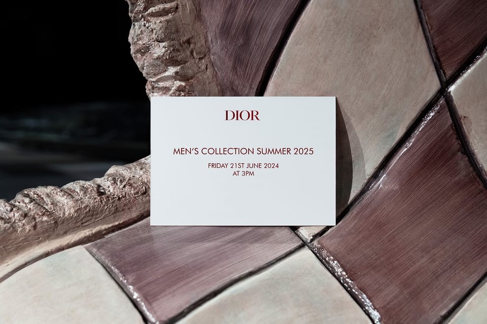 Dior Men S/S 2025
