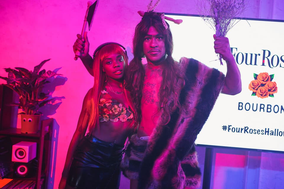 Mykki Blanco & Four Roses