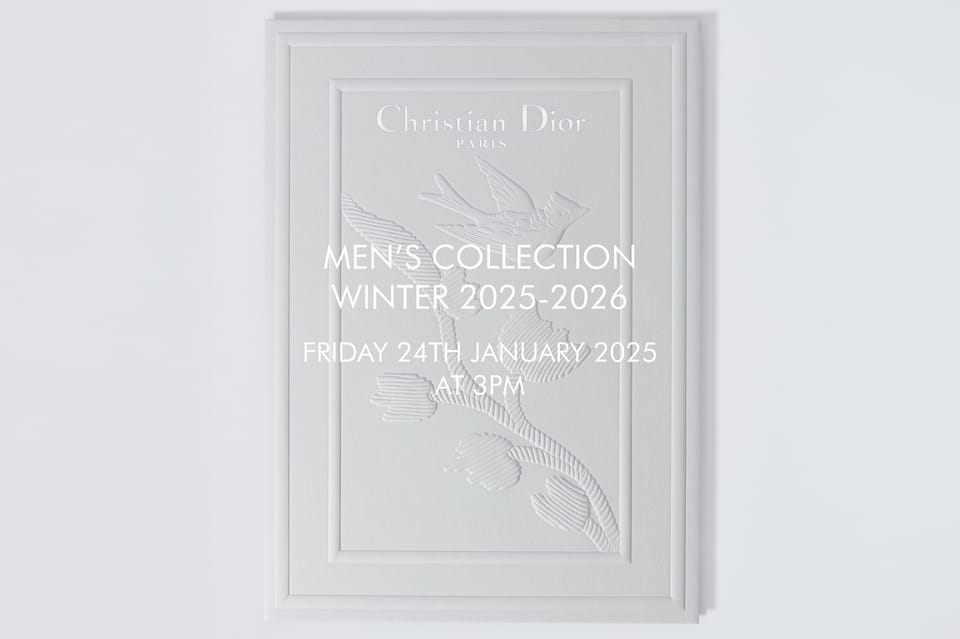 Dior Men F/W 2025
