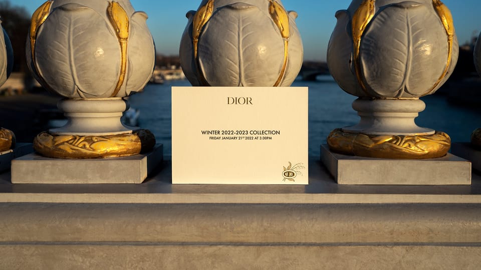 Dior Men Winter 2022