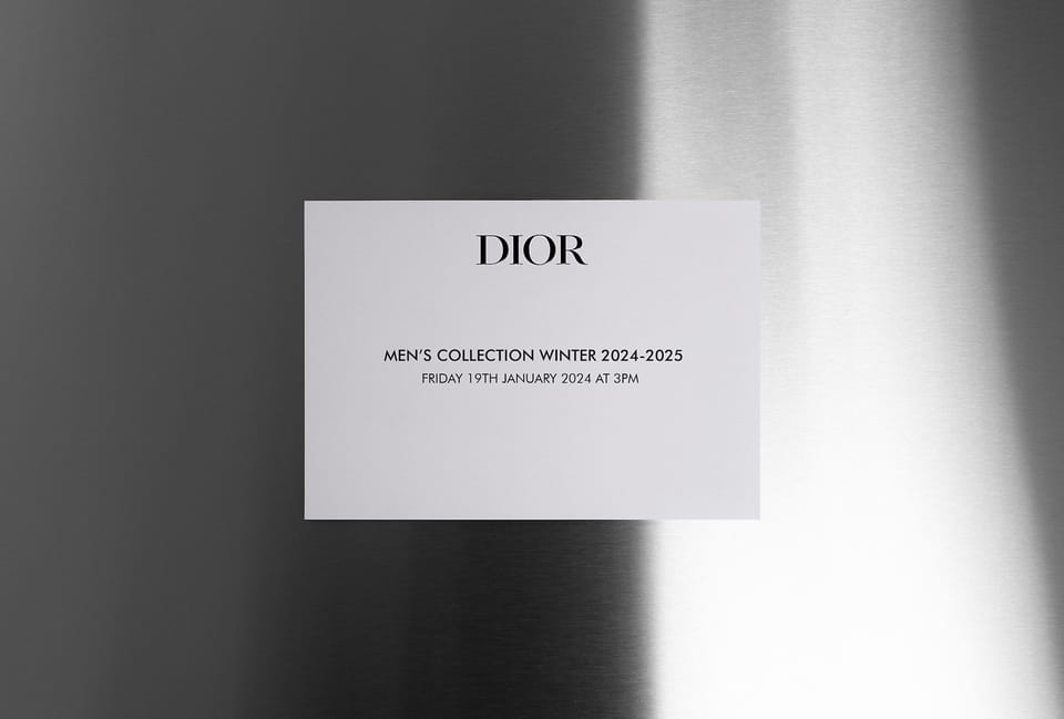 Dior Men F/W 2024