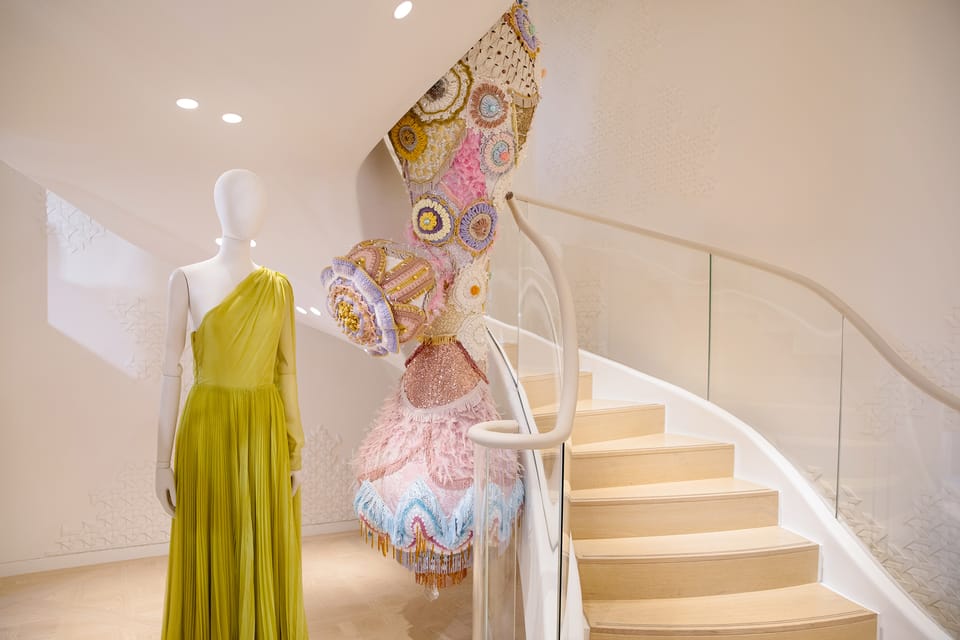 Joana Vasconcelos at Dior Lisbon