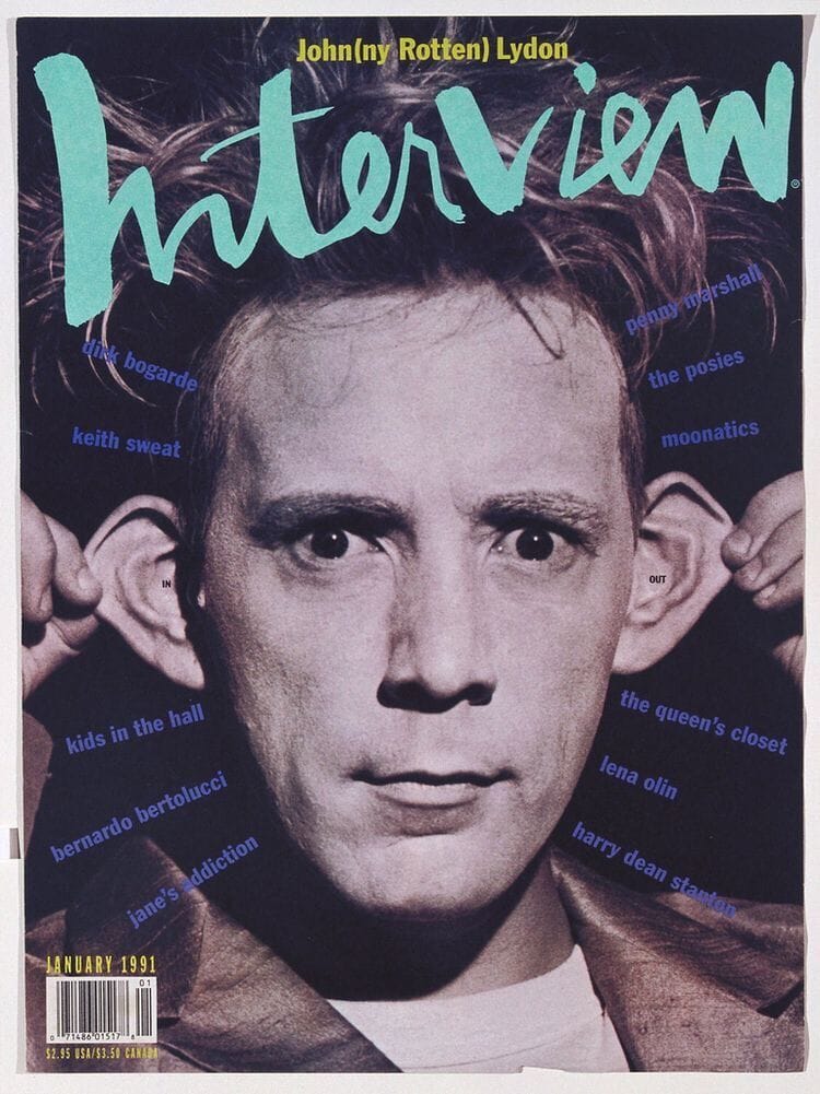 John Lydon on the Cover of Interview Magazine 1991.jpg