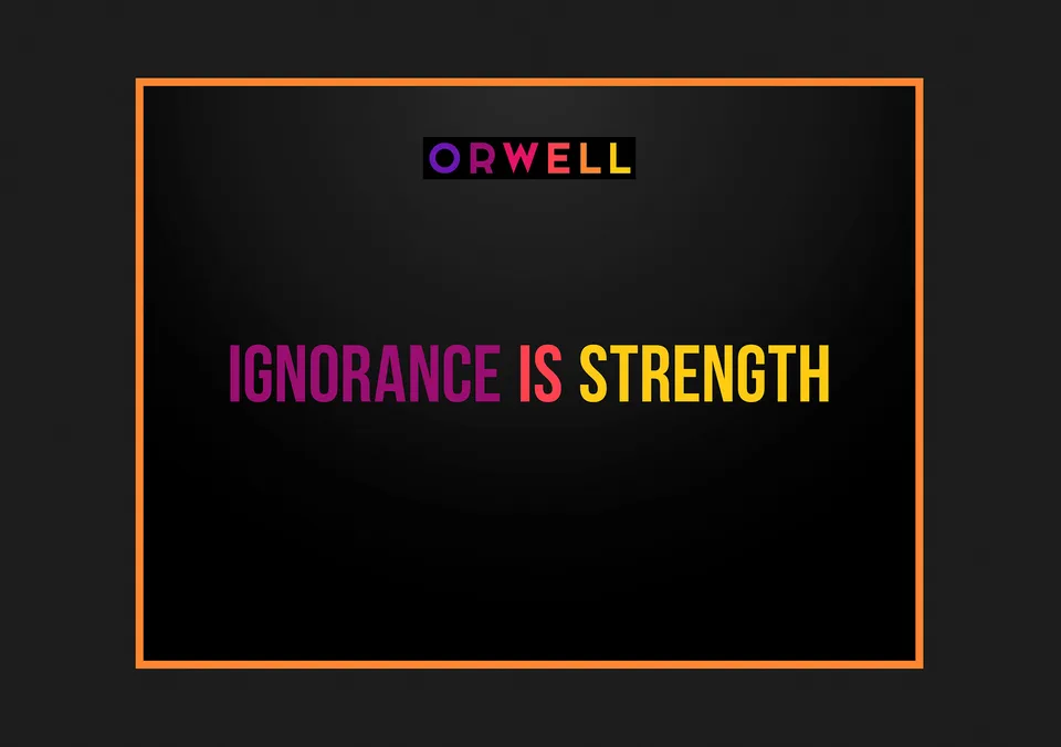 Orwell: 2+2=5, by Raoul Peck