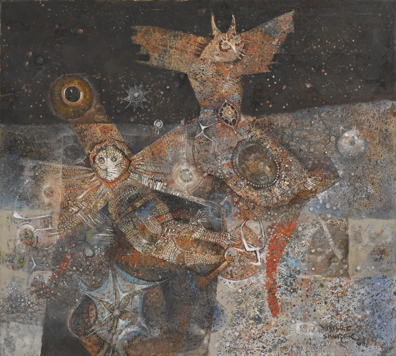 Skunder Boghossian Night Flight of Dread and Delight