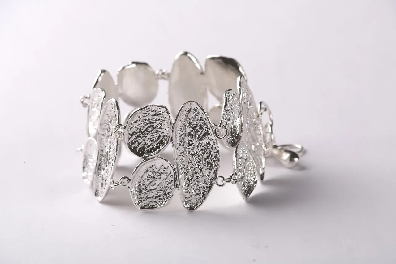 Bracelet Collection Bacchae En Argent Naturel Giuliana Di Franco Jewels