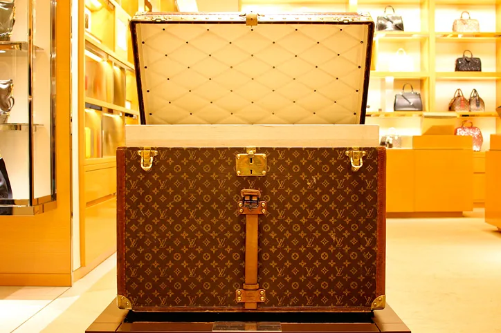 Los baúles históricos de Louis Vuitton