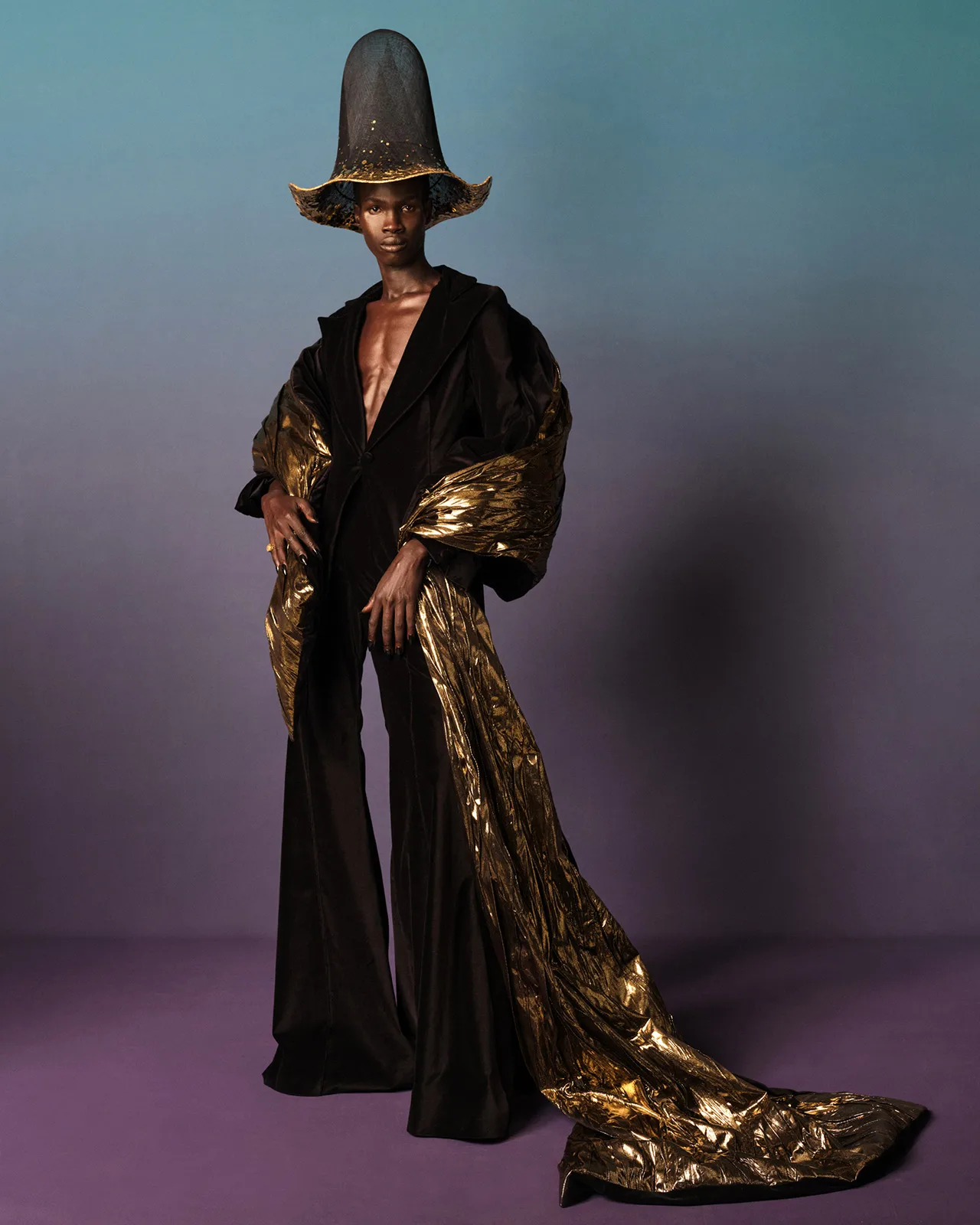 Look 5 Harris Reed a W23 Marc Hibbert
