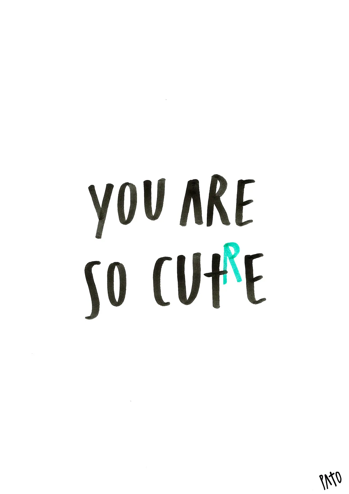 You Are so Cutre Ttf