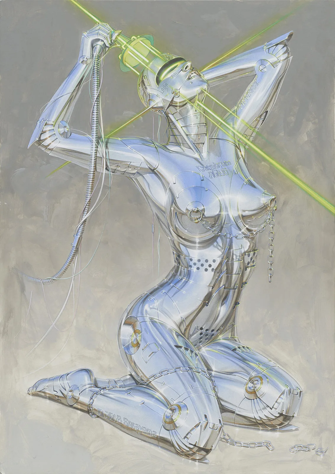Hajime Sorayama Metalmagazine 6