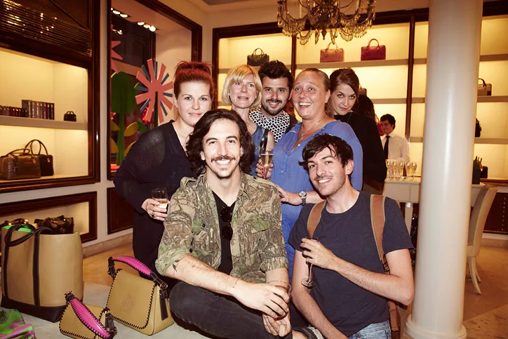 The Sartoralist at Loewe boutique