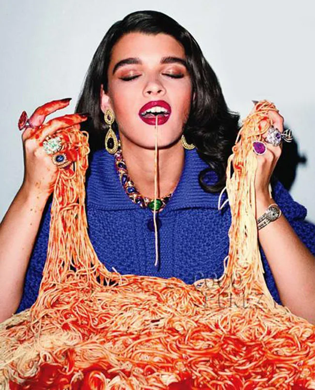 Crystal Renn by Terry Richardson Vogue Paris