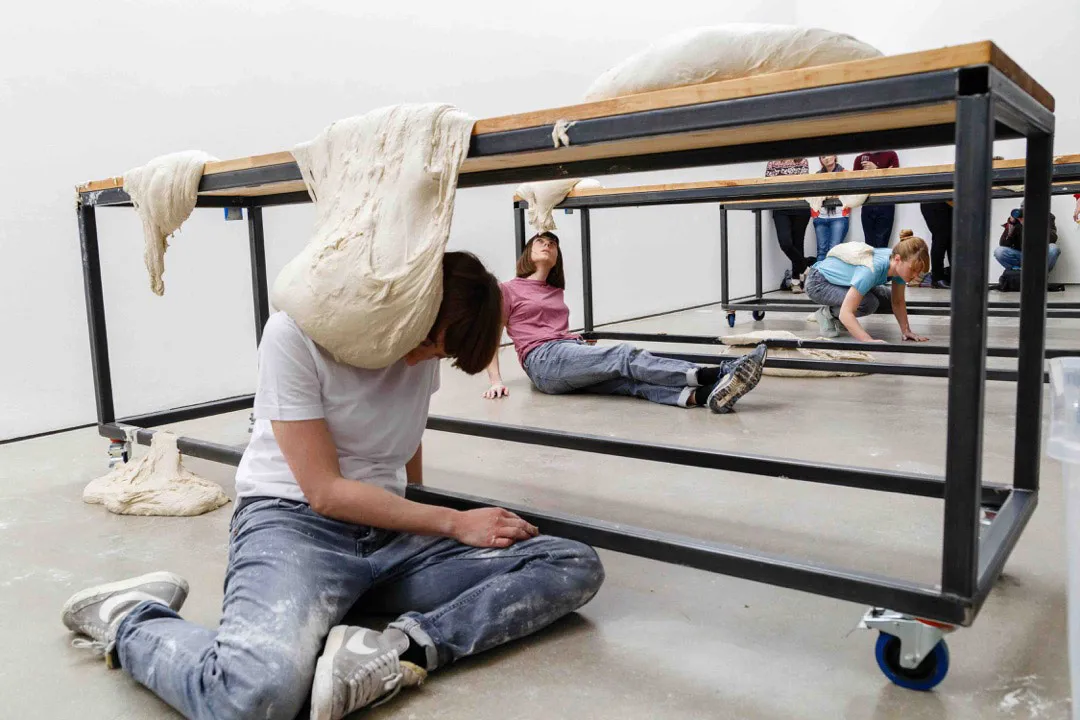 Laura Wilson Fold and Stretch 2016 Commissioned by Site Gallery Photo by Jules Lister