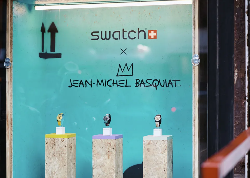 Swatch x Jean-Michel Basquiat