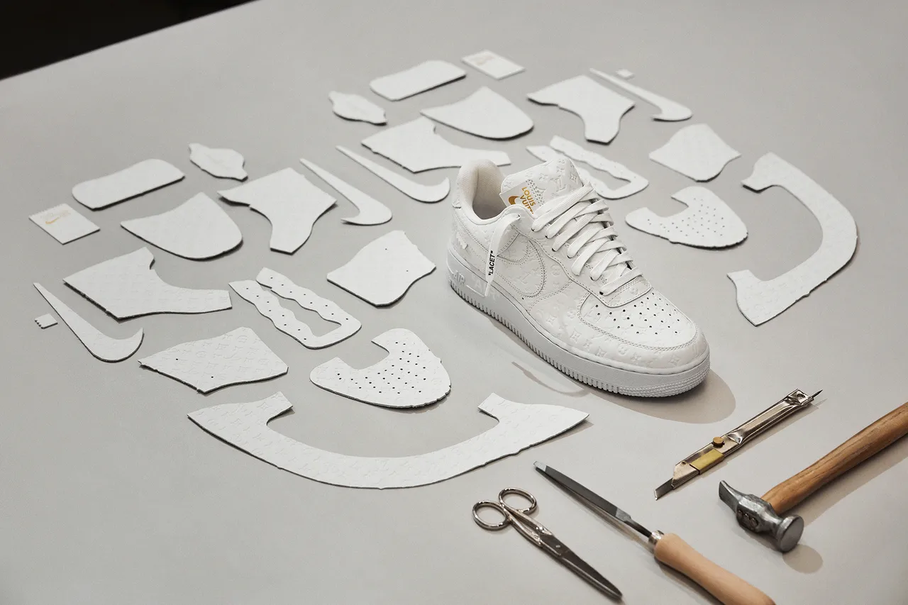Louis Vuitton X Nike Air Force 1 Por Virgil Abloh 19