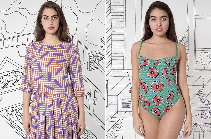 Nathalie du Pasquier X American Apparel