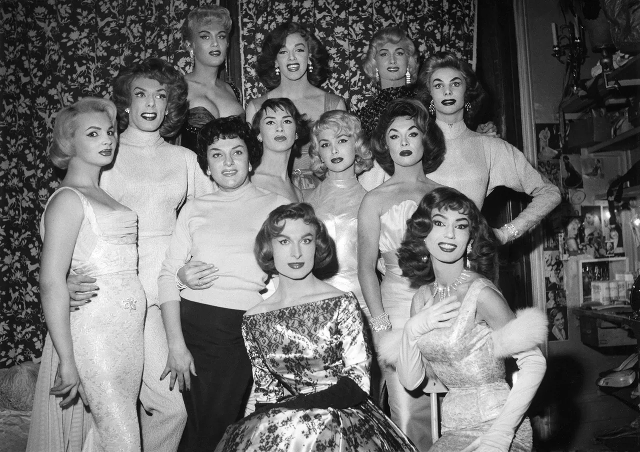 01 Anonymous Bambi and the Cross Dressers Band of the Carrousel of Paris 1958 Sébastien Lifshitz Collection
