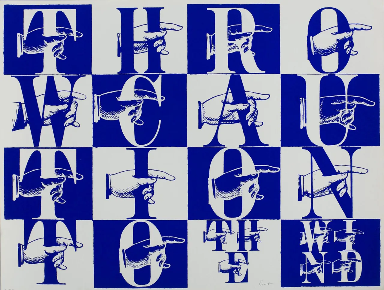 N Is for Caution Corita Kent 1968