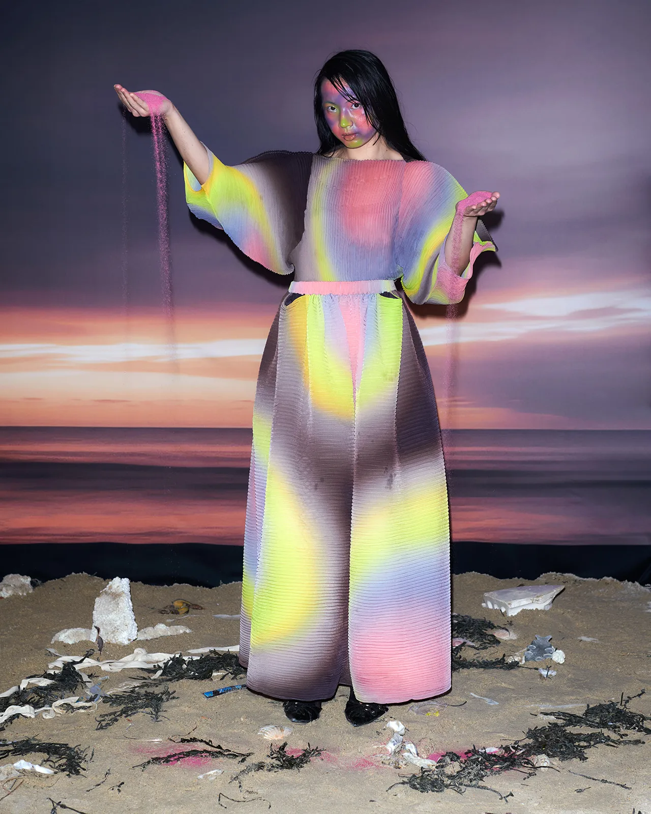 57 Julia Heuer Lookbook Rana Top and Gaia Skirt in Rain Final